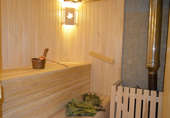 Финская сауна, русская баня на дровах